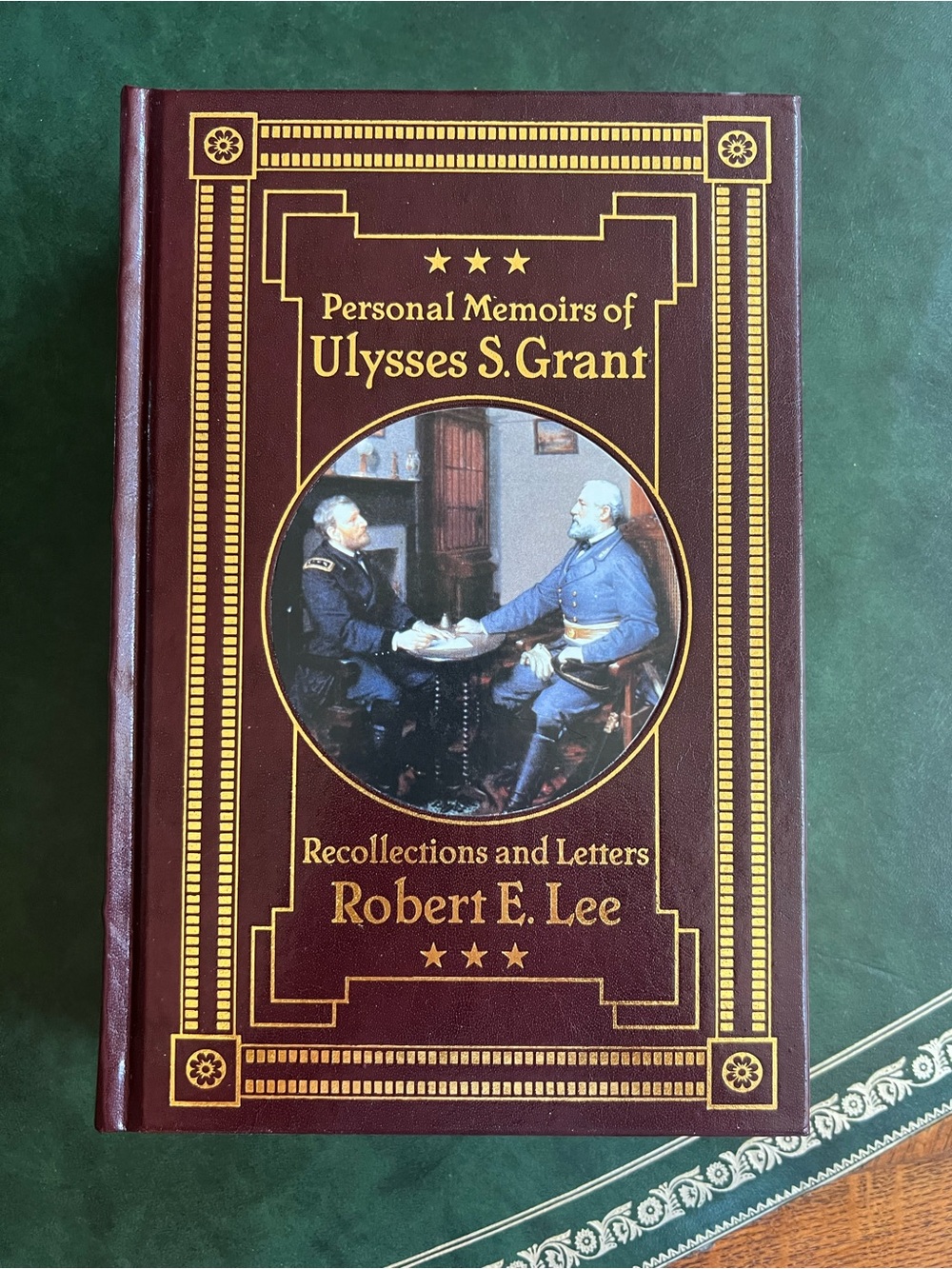 Hardcover Collectivle Leather Book Personal Memoirs of Ulysses S. Grant